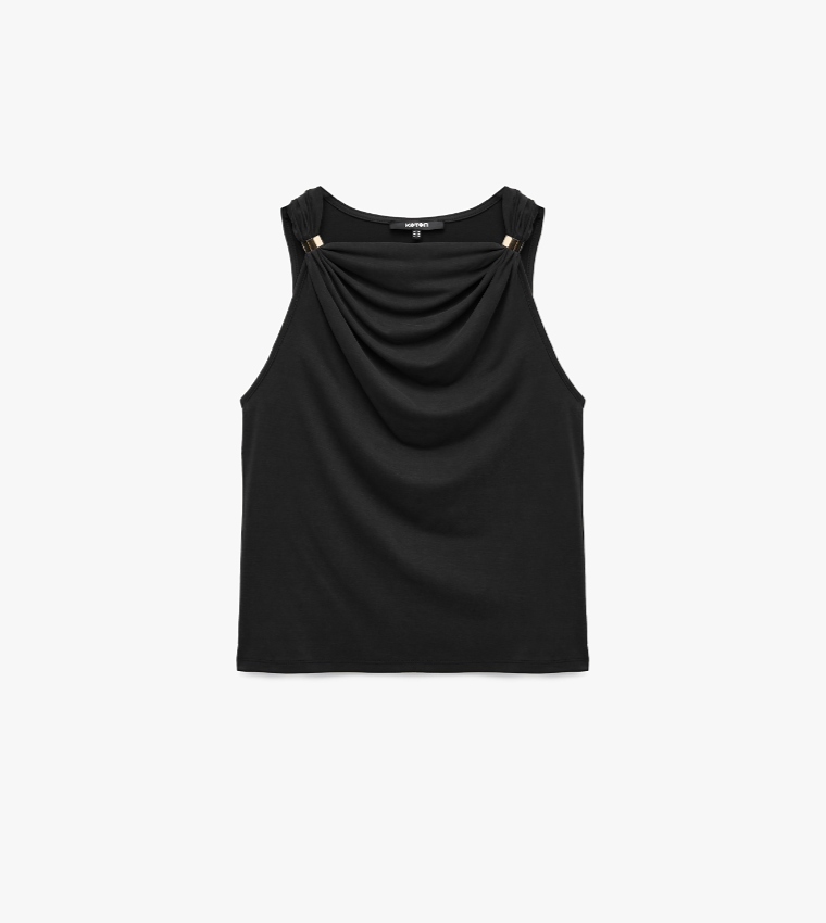 Koton  Sleeveless Tops - BLACK Shirts