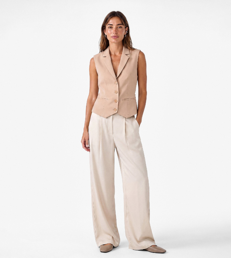 Koton  Waistcoats - Beige Shirts