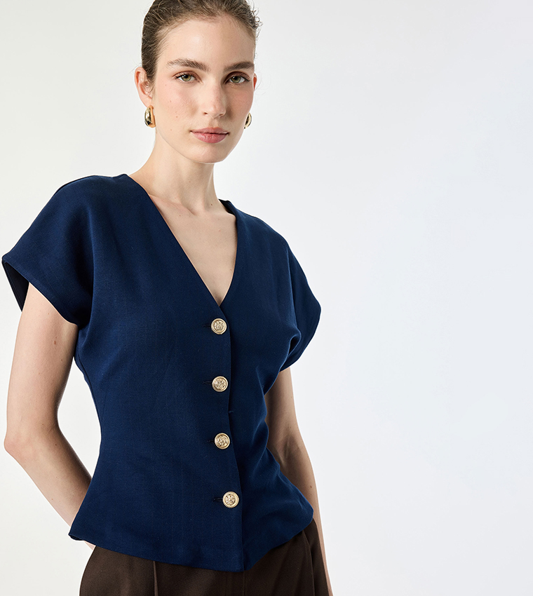 Koton  Cardigans - Navy Cardigans