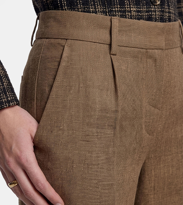 كوتون  بناطيل رسمية - كاكي Formal Pants