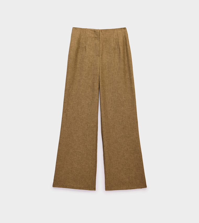 كوتون  بناطيل رسمية - كاكي Formal Pants