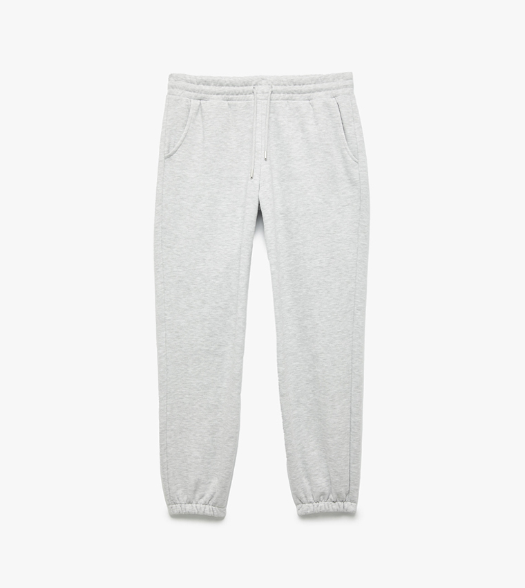 Solid Relaxed Fit Joggers