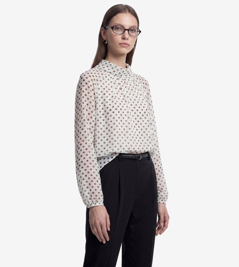Solid Tapered Fit Trousers