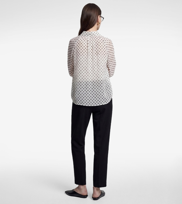 Solid Tapered Fit Trousers