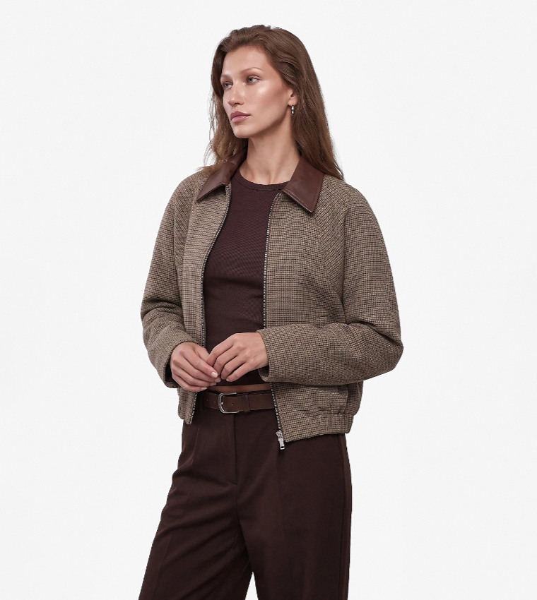 Koton  Casual Jackets - Brown Mini Dresses