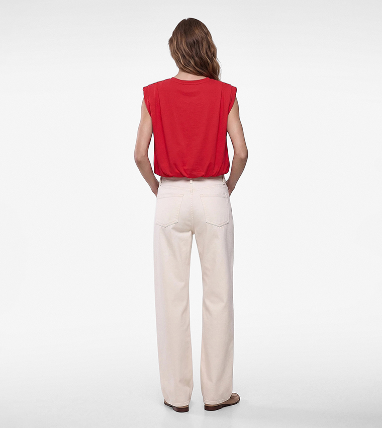 Koton  Sleeveless Tops - Red Sleeveless Tops