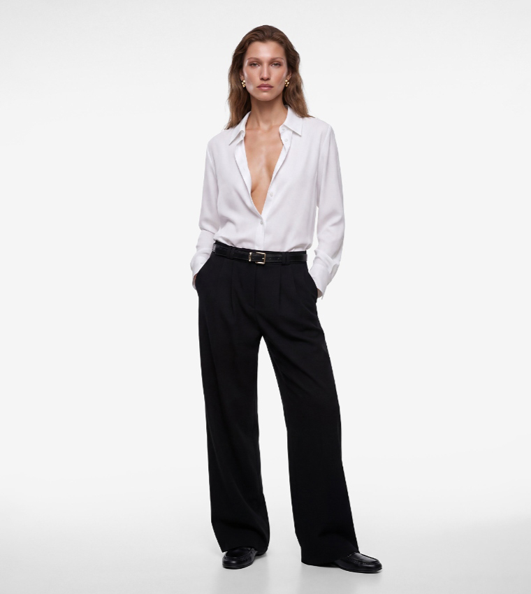 Koton  Shirts - White Midi Dresses