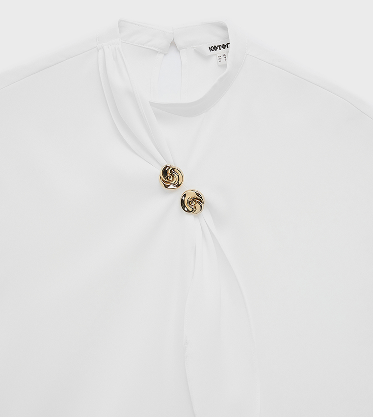 Koton  Casual Tops - White Casual Tops