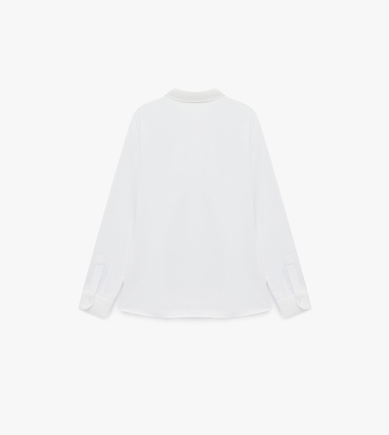 Solid Long Sleeves Shirt