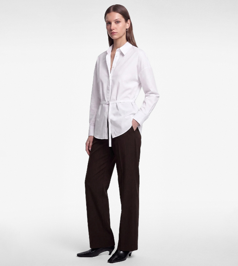 Koton  Shirts - White Long Sleeve T-Shirts