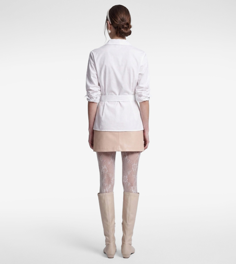 كوتون  قمصان - أبيض Short Sleeve T-Shirts