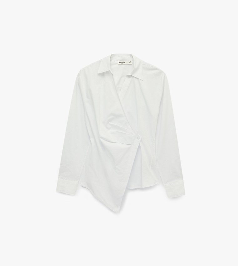 كوتون  قمصان - أبيض Short Sleeve T-Shirts