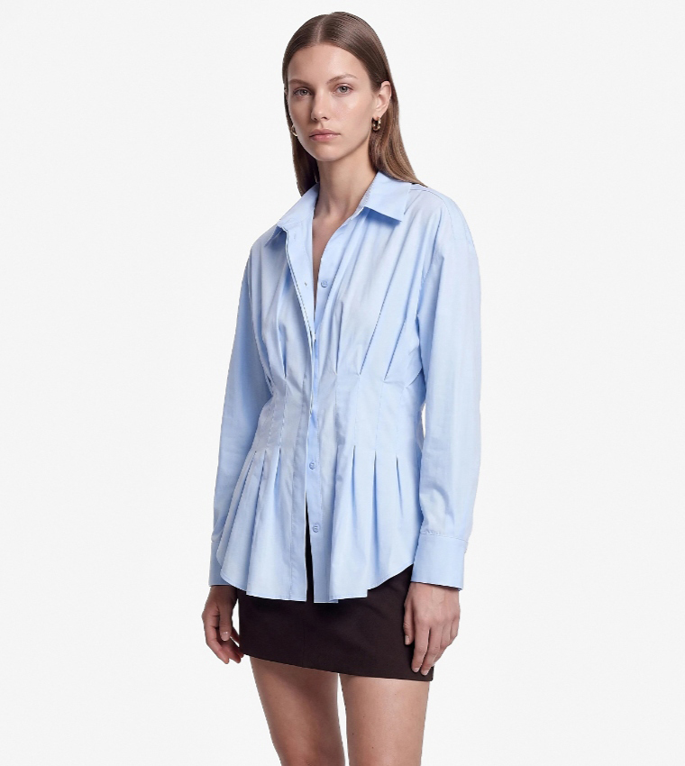Koton  Shirts - Blue Short Sleeve T-Shirts