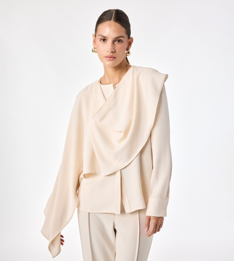 Koton  Shirts - Beige Short Sleeve T-Shirts