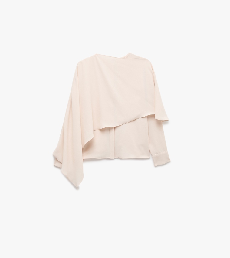 Koton  Shirts - Beige Short Sleeve T-Shirts