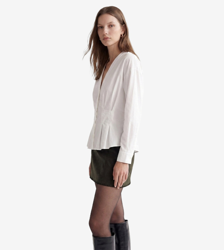 Koton  Shirts - White Short Sleeve T-Shirts