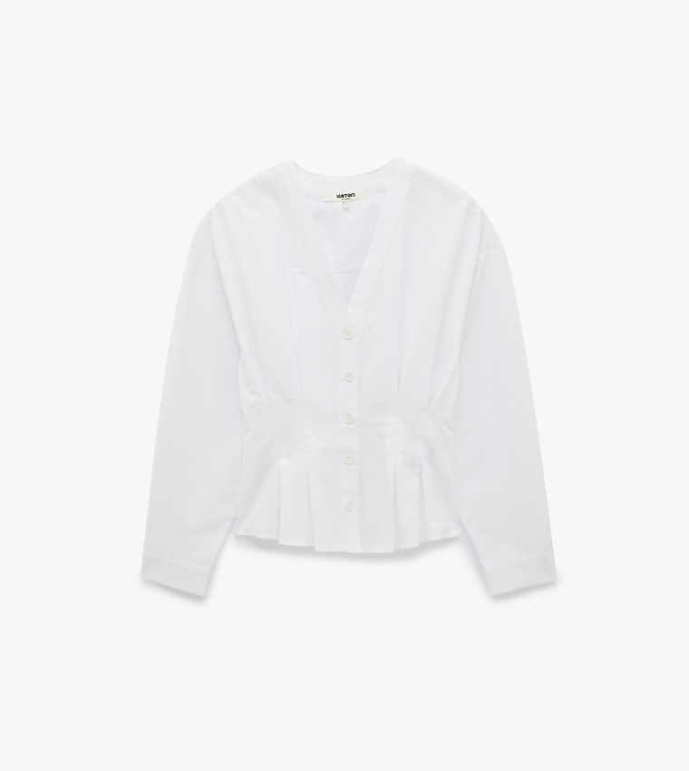 Koton  Shirts - White Short Sleeve T-Shirts