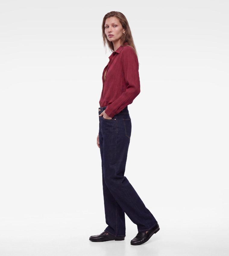 كوتون  قمصان - بورغندي Short Sleeve T-Shirts