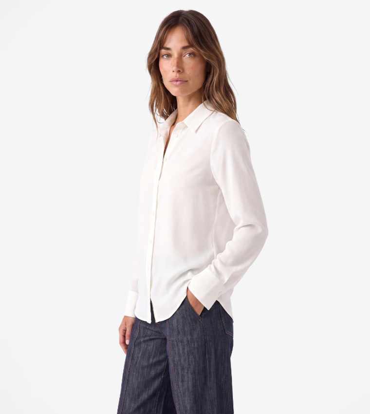 Solid Long Sleeves Shirt