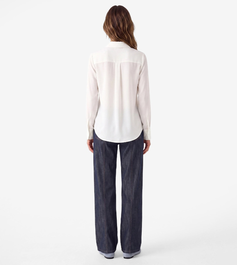 Solid Long Sleeves Shirt