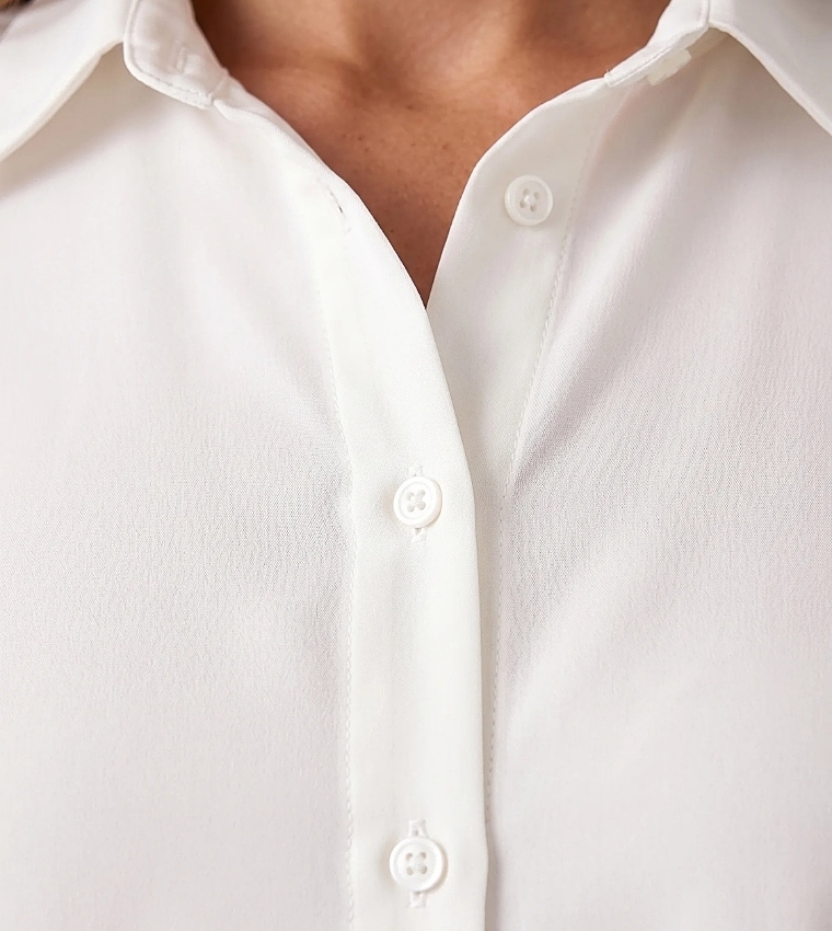 Solid Long Sleeves Shirt