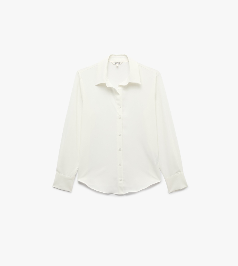 Solid Long Sleeves Shirt