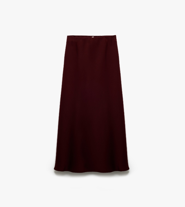 Koton  Midi Skirts - Burgundy Sleeveless Tops