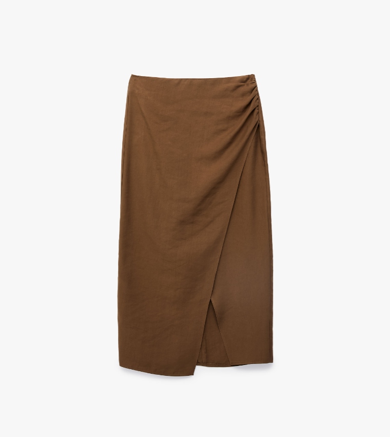 Koton  Midi Skirts - Brown T-shirts