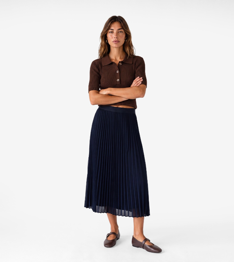 Koton  Midi Skirts - Navy Pyjama Set