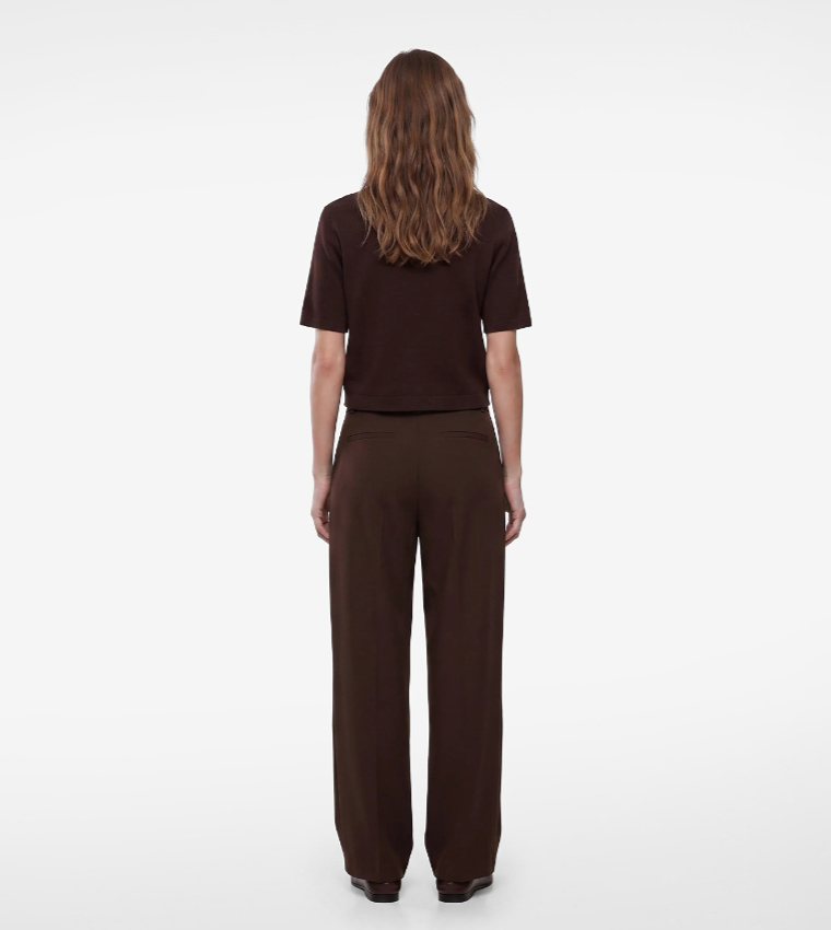 كوتون  كارديغانات  - بورغندي Short Sleeve T-Shirts