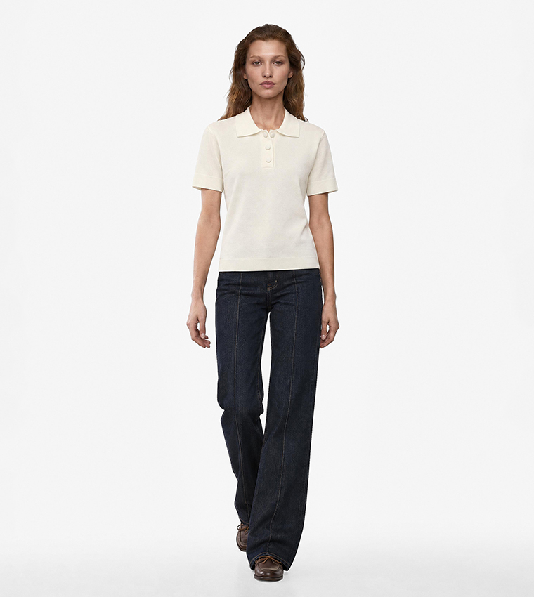 Solid Short Sleeves Polo T-Shirt