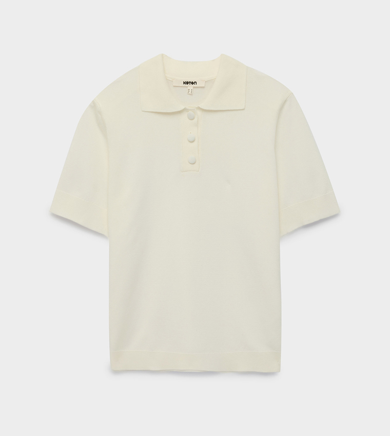 Solid Short Sleeves Polo T-Shirt