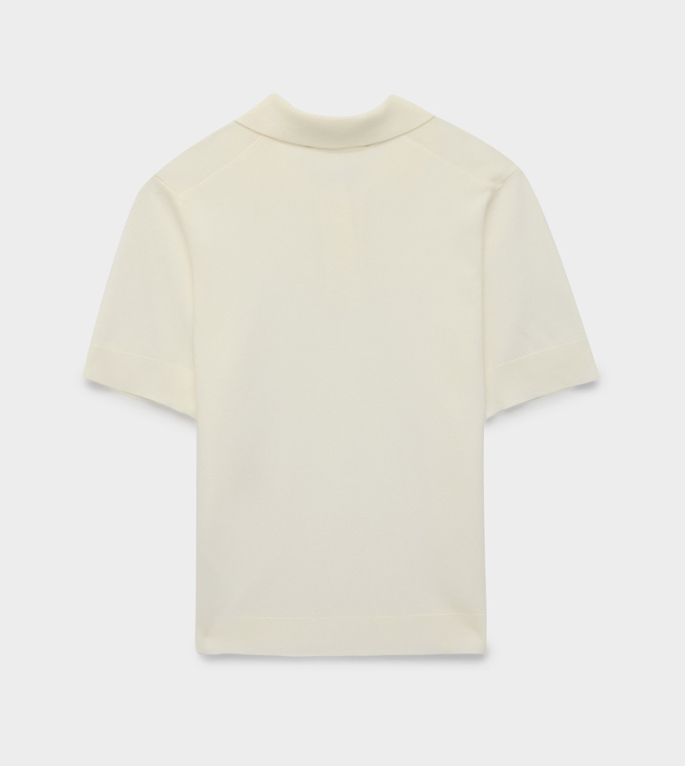 Solid Short Sleeves Polo T-Shirt