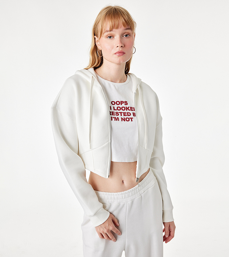 Koton  Casual Jackets - Off White Casual Jackets