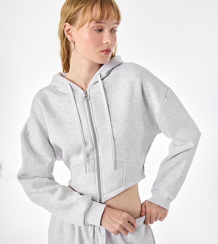 Koton  Casual Jackets - Grey Casual Jackets