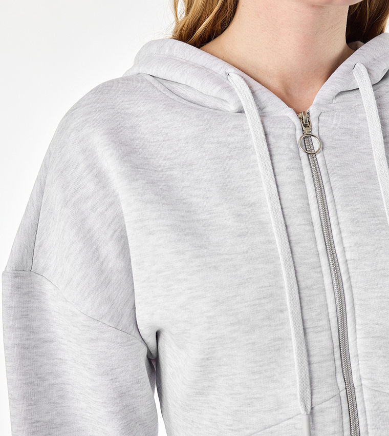Koton  Casual Jackets - Grey Casual Jackets