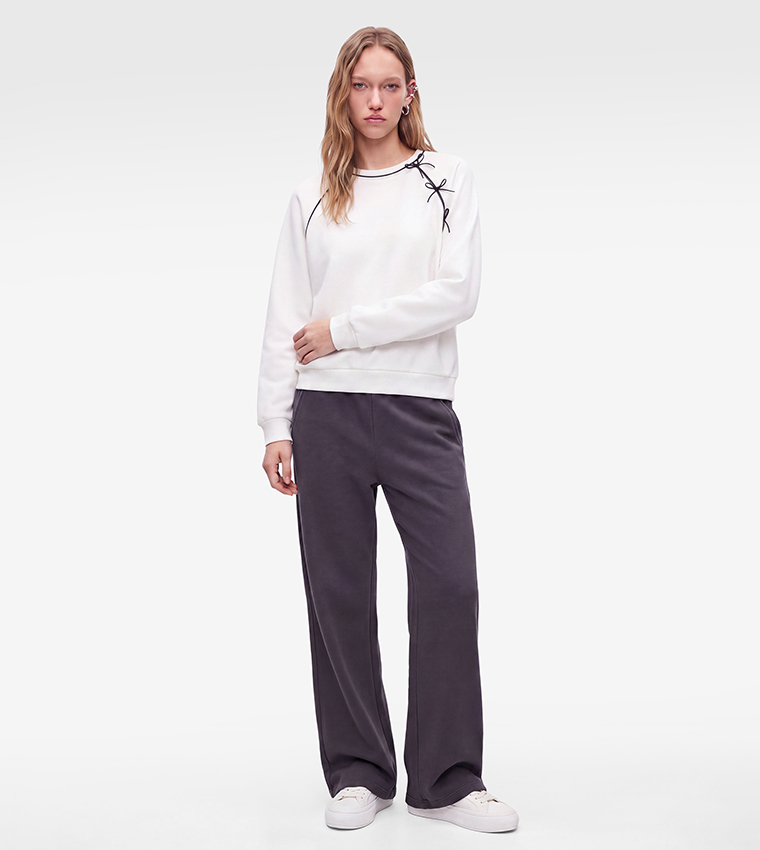 Koton  Sweatshirts - White Sweatshirts