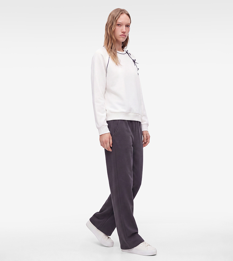 Koton  Sweatshirts - White Sweatshirts