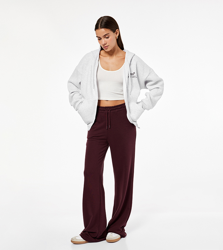 Graphic Long Sleeves Oversized Hooded Jacket
