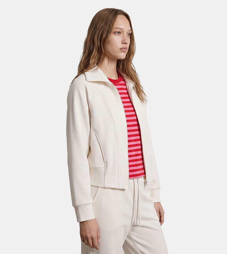 Koton  Casual Jackets - Off White Casual Jackets