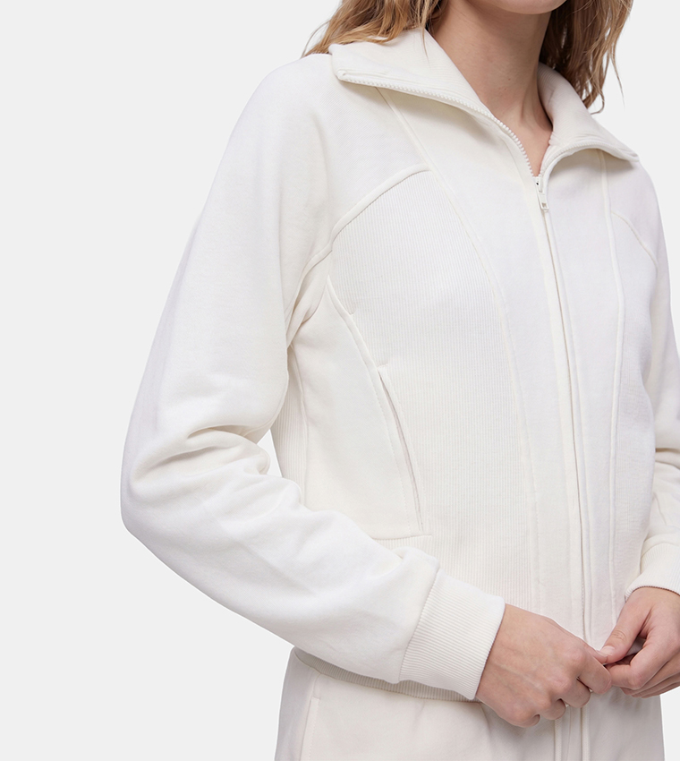 Koton  Casual Jackets - Off White Casual Jackets