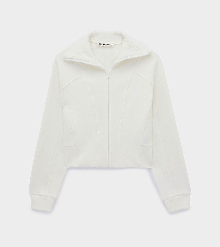 Koton  Casual Jackets - Off White Casual Jackets