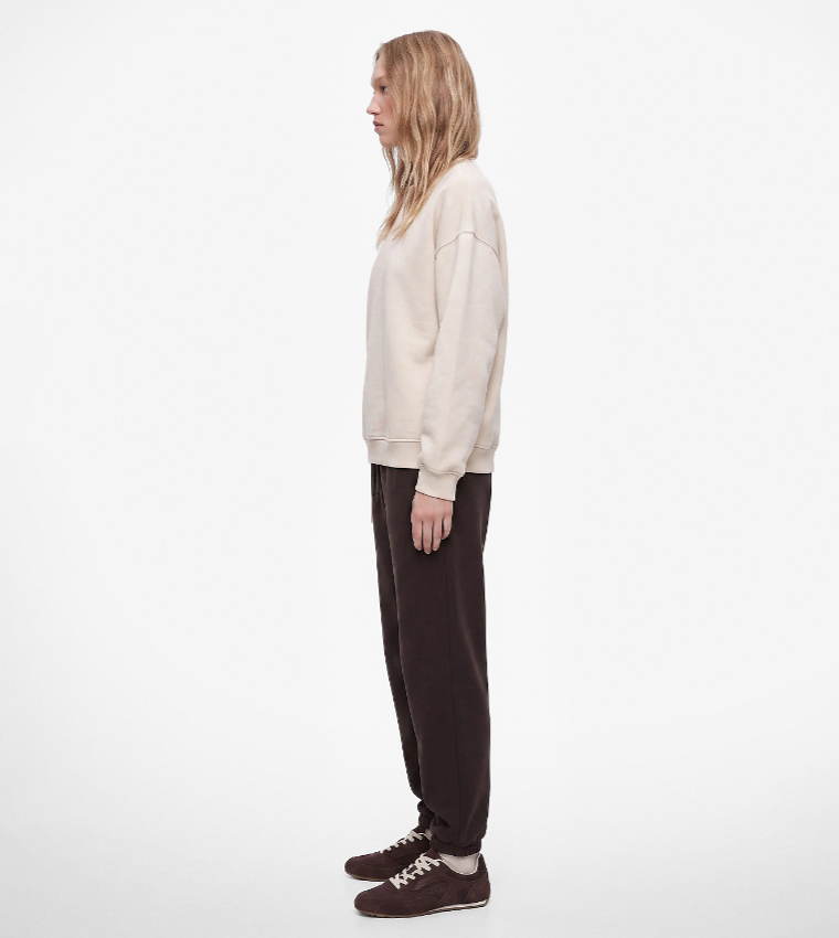 Solid Relaxed Fit Joggers
