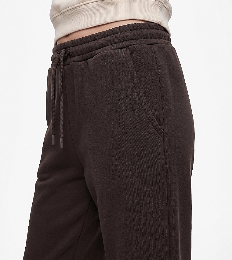 Solid Relaxed Fit Joggers
