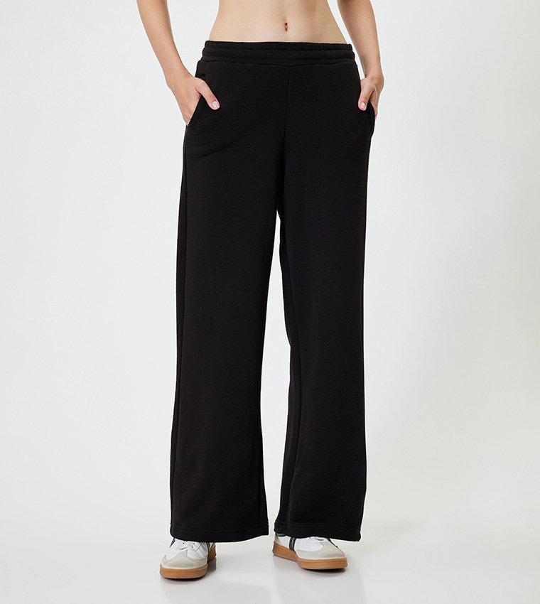Koton  Sweatpants - BLACK Sweatpants