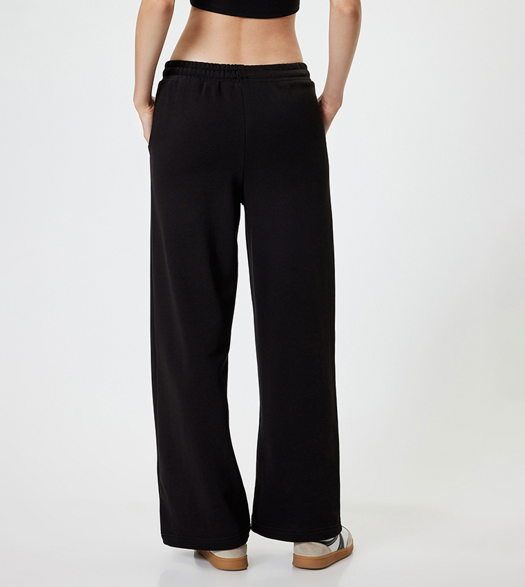Koton  Sweatpants - BLACK Sweatpants