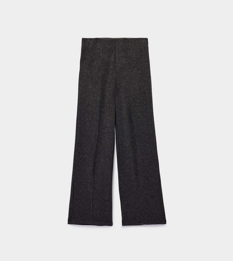 Solid Regular Fit Trousers