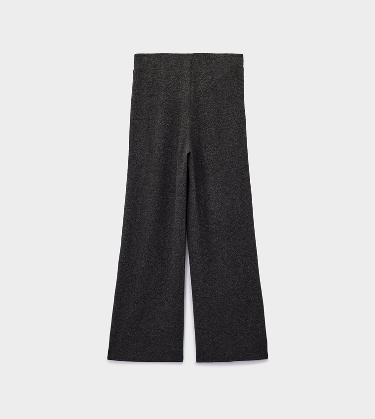 Solid Regular Fit Trousers