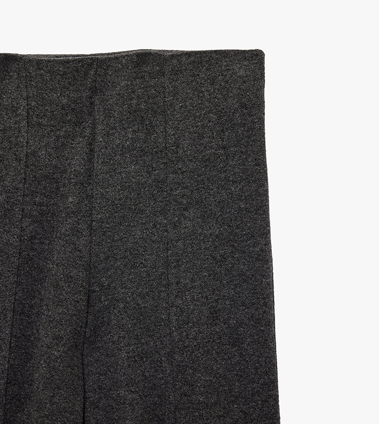 Solid Regular Fit Trousers