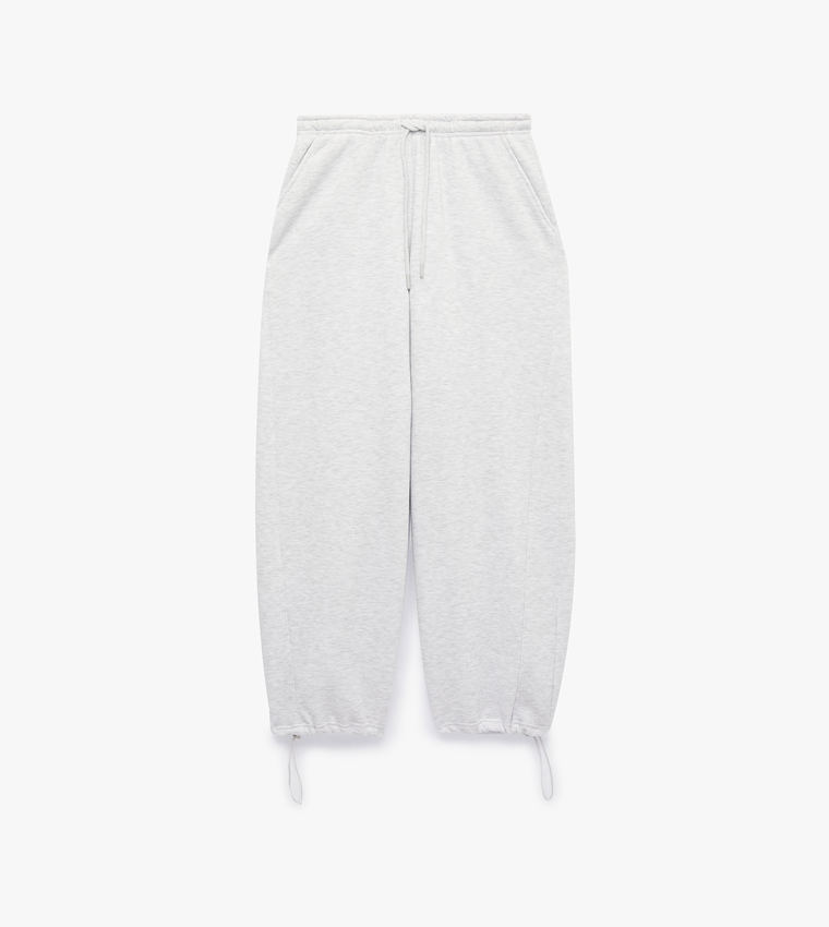Solid Loose Fit Sweatpants